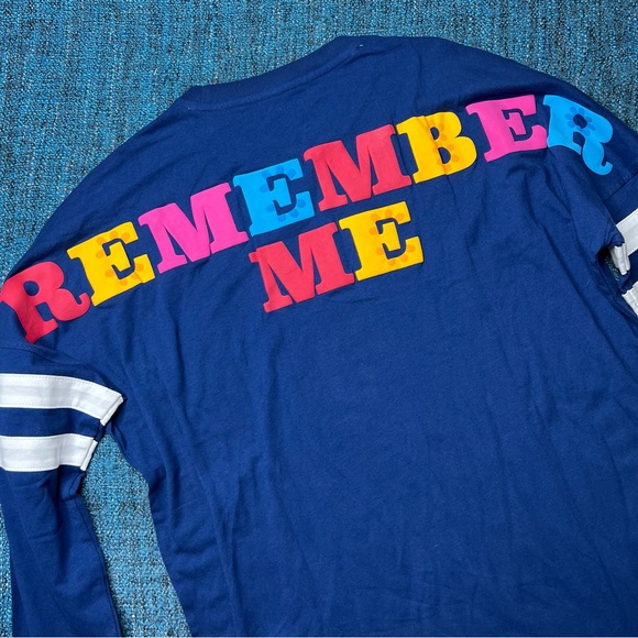 Disney Pixar Coco Remember Me Spirit Jersey Long Sleeve in Navy Blue - Picture 2 of 5